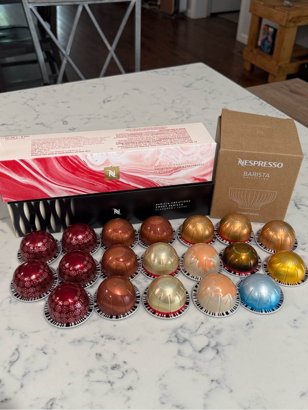 Nespresso bundle with Dessert Bowls